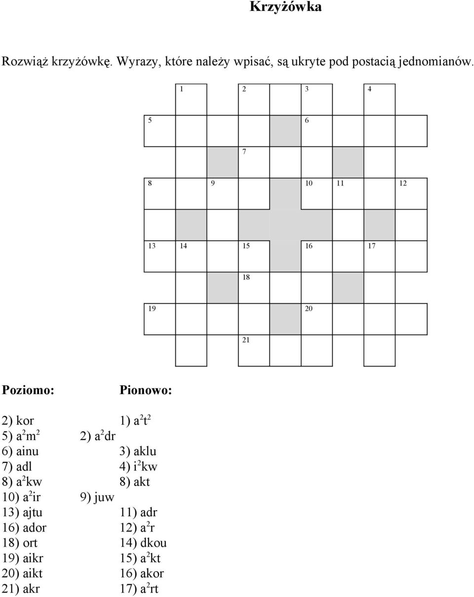 5) 2 m 2 2) 2 dr 6) inu 3) klu 7) dl 4) i 2 kw 8) 2 kw 8) kt 10) 2 ir 9) juw 13) jtu