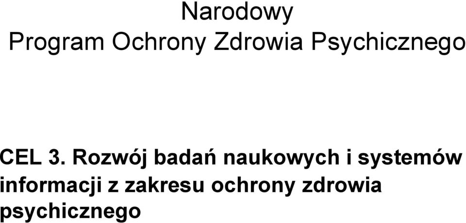 Rozwój badań naukowych i systemów