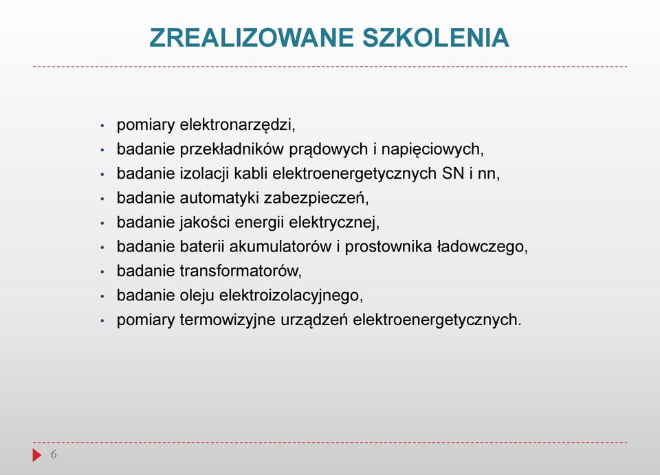 jakości energii elektrycznej, badanie baterii akumulatorów i prostownika ładowczego, badanie