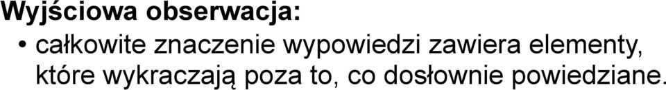 zawiera elementy, które