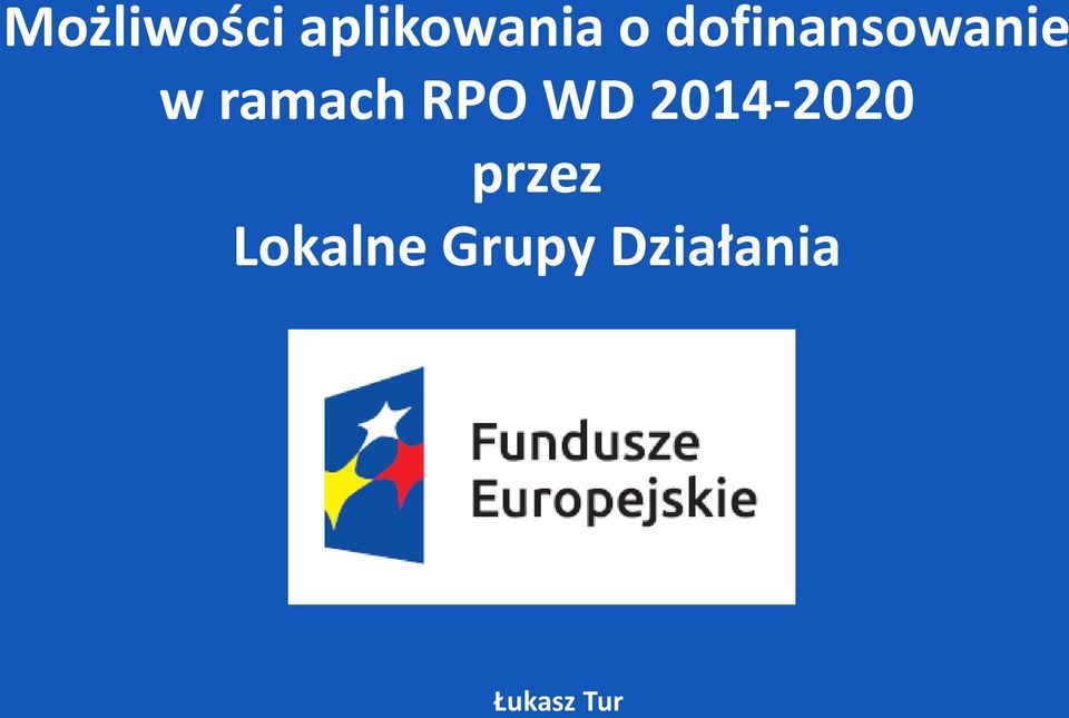 RPO WD 2014-2020 przez