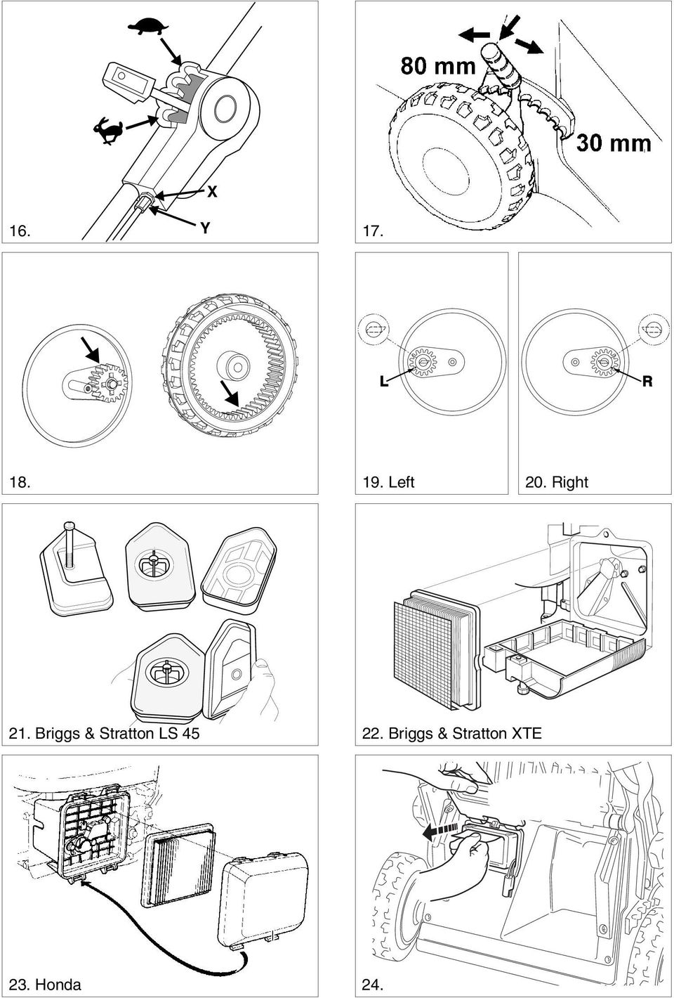 Briggs & Stratton LS 45 22.