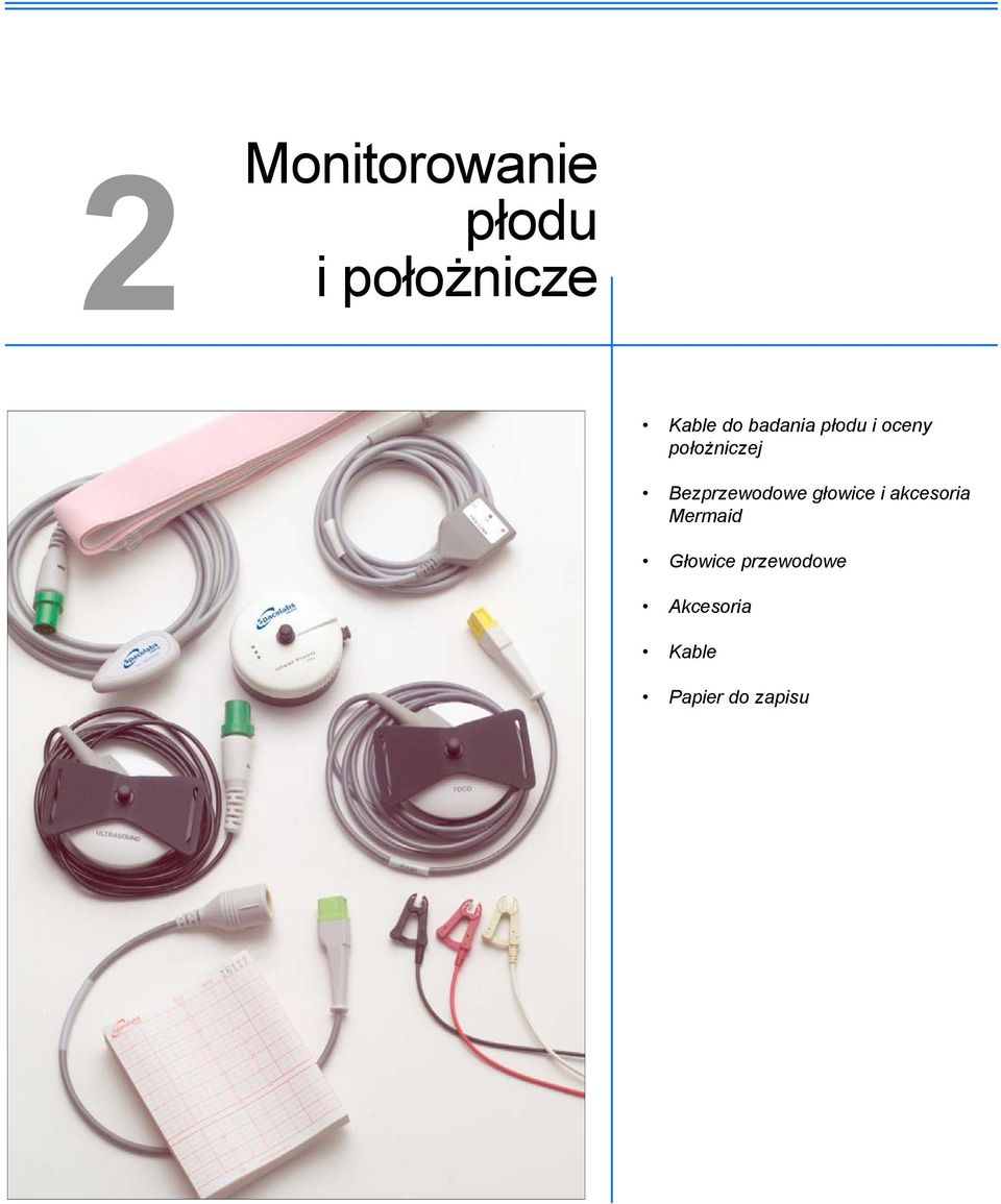 Bezprzewodowe głowice i akcesoria Mermaid