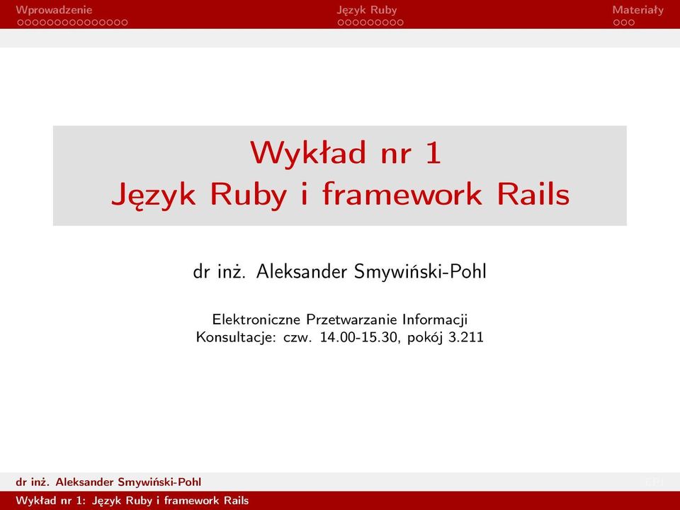 Przetwarzanie Informacji