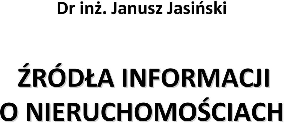 ŹRÓDŁA A