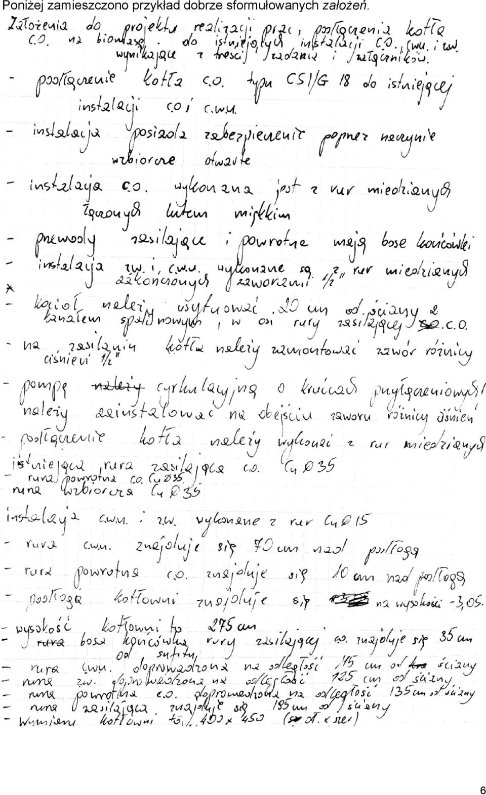 przykład dobrze