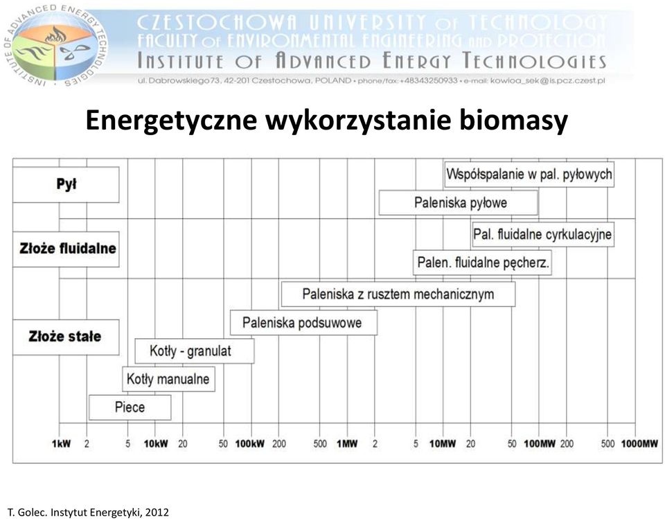 biomasy T. Golec.