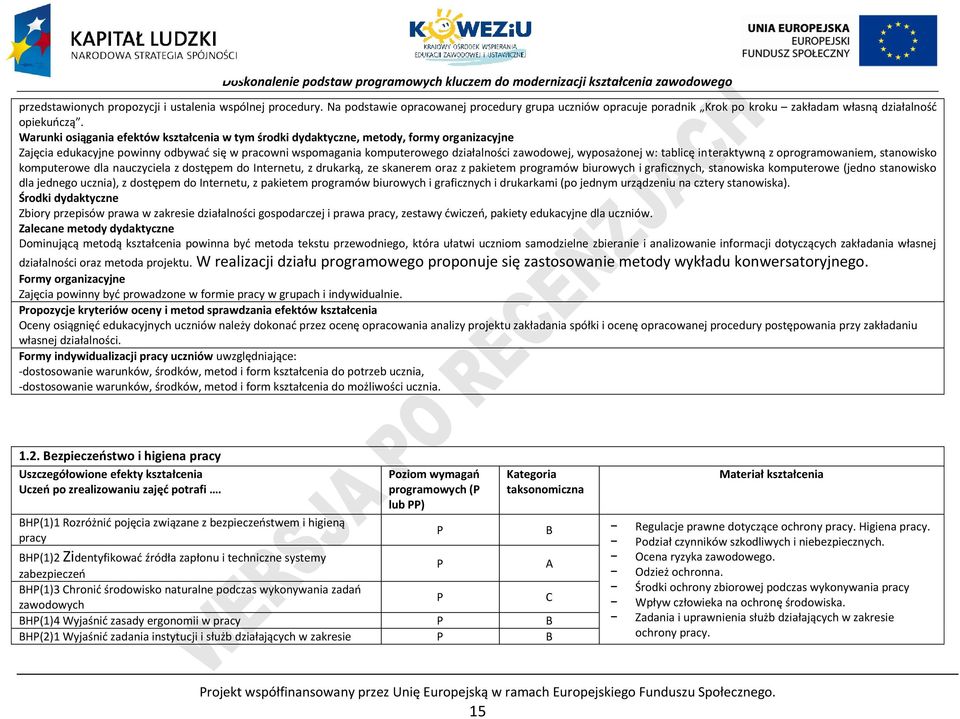 wyposażonej w: tablicę interaktywną z oprogramowaniem, stanowisko komputerowe dla nauczyciela z dostępem do Internetu, z drukarką, ze skanerem oraz z pakietem programów biurowych i graficznych,