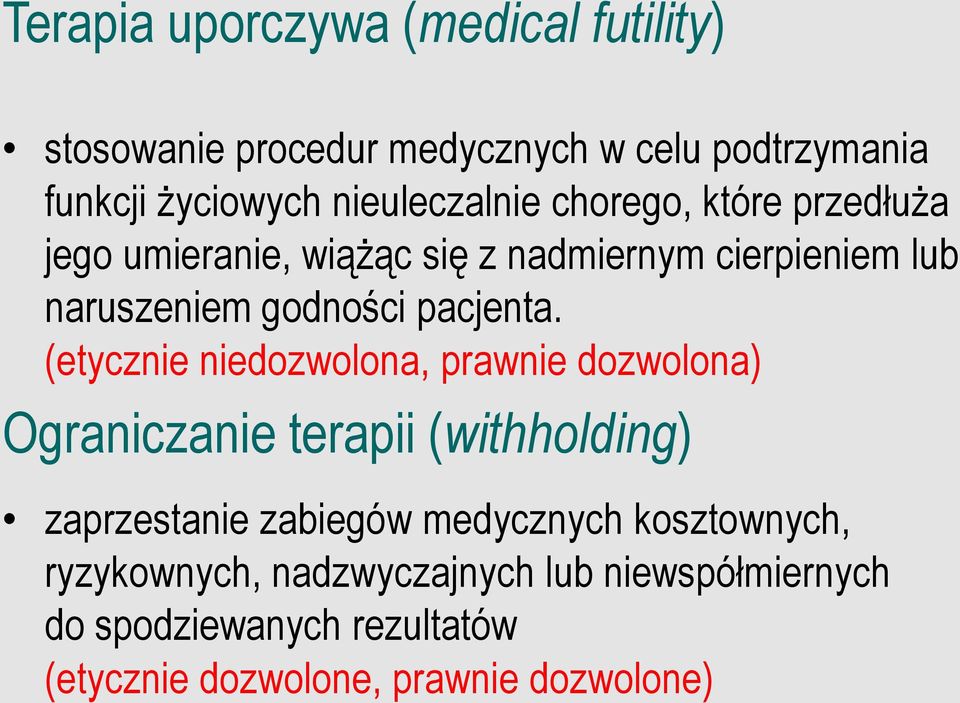 pacjenta.