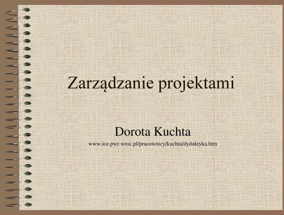 Kuchta www.ioz.pwr.