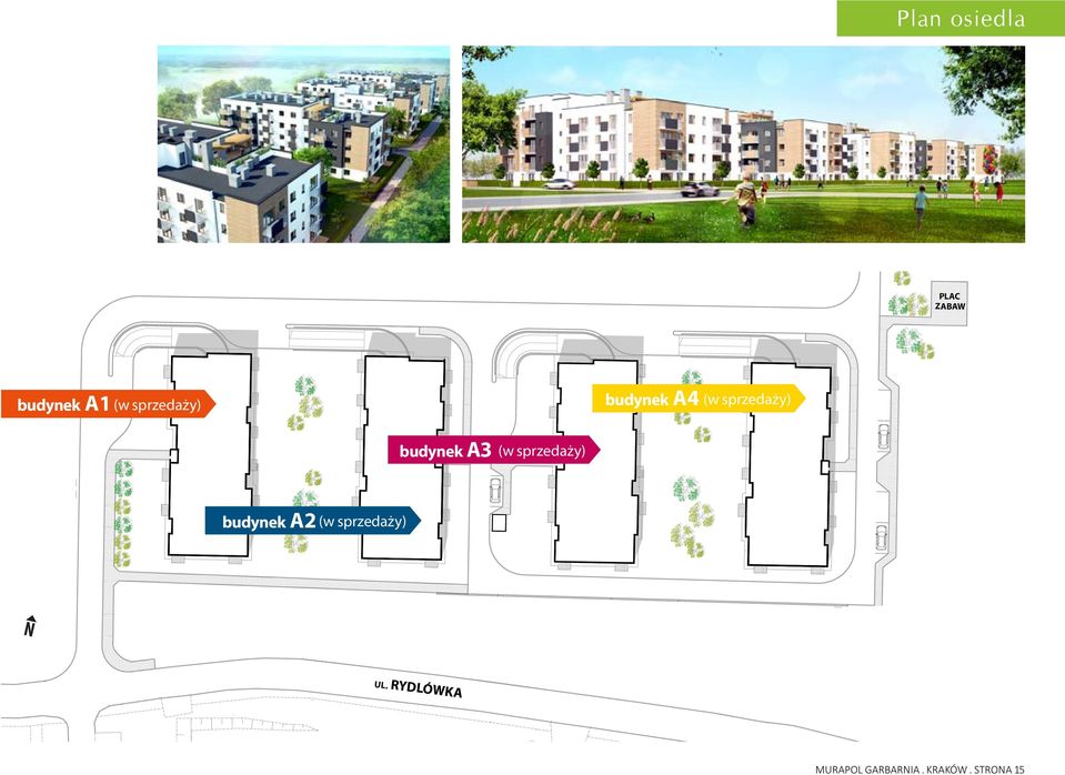 sprzedaży) budynek A3 (w sprzedaży) budynek A2 (w