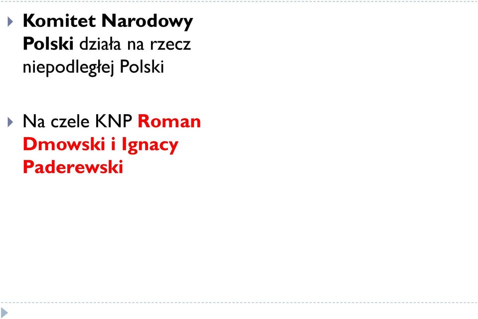 niepodległej Polski Na