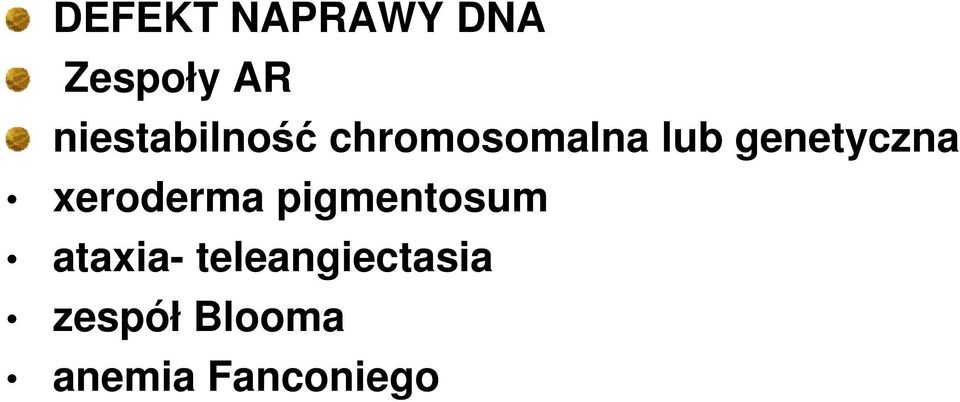 genetyczna xeroderma pigmentosum