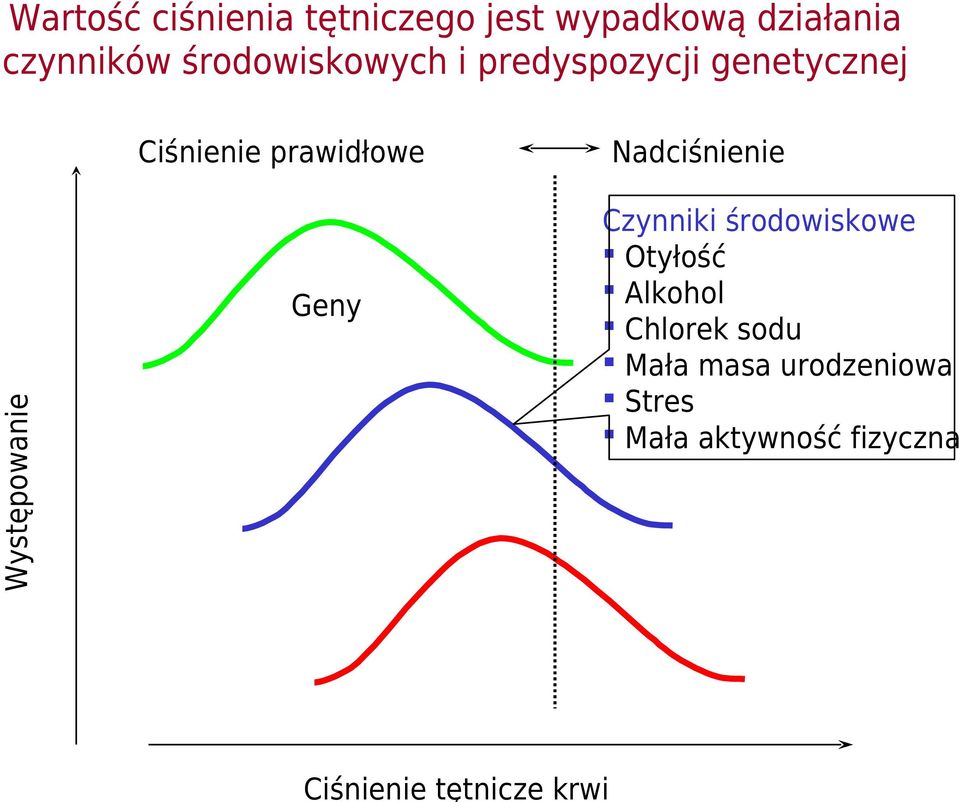 Ciśnienie prawidłowe Nadciśnienie Występowanie Geny Czynniki