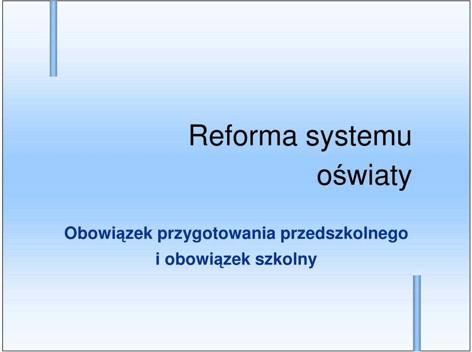 przygotowania