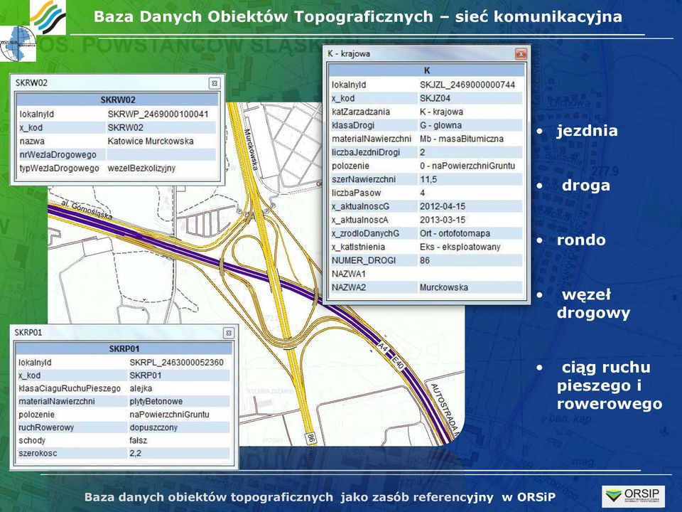 komunikacyjna jezdnia droga