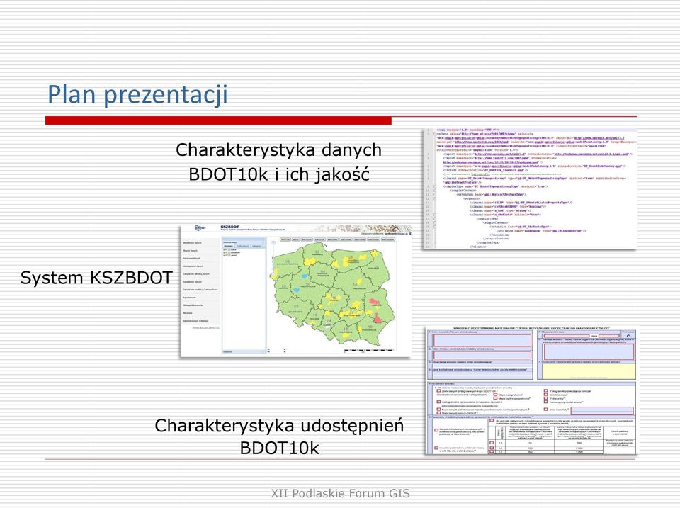 BDOT10k i ich jakość System