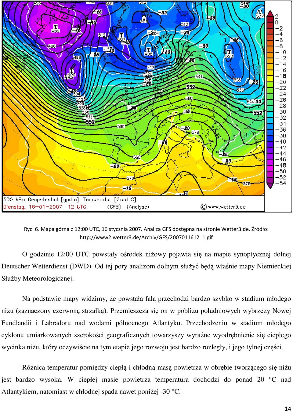 Od tej pory analizom dolnym służyć będą właśnie mapy Niemieckiej Służby Meteorologicznej.