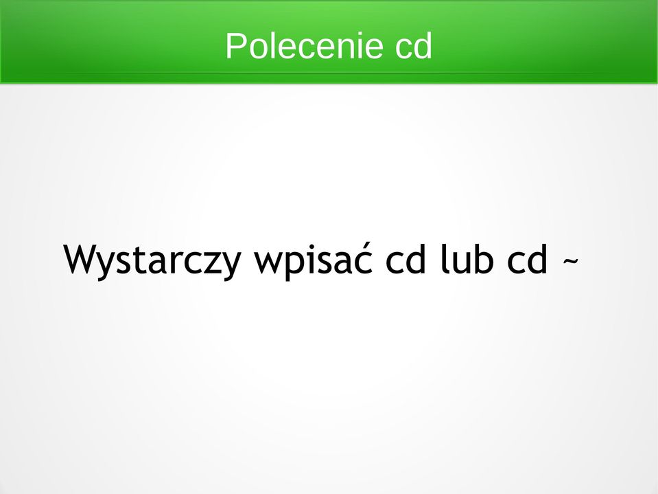 Wystarczy