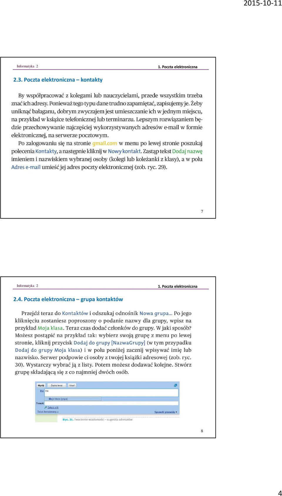 1. Poczta elektroniczna 2.4.