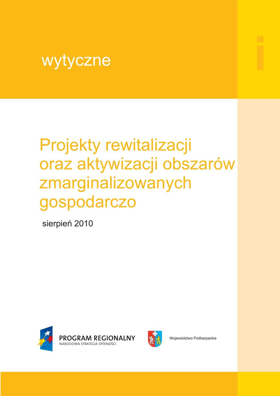 obszarów zmarginalizowanych