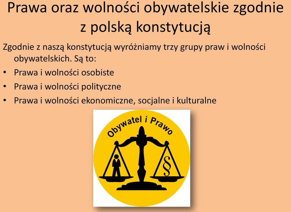 wolności obywatelskich.