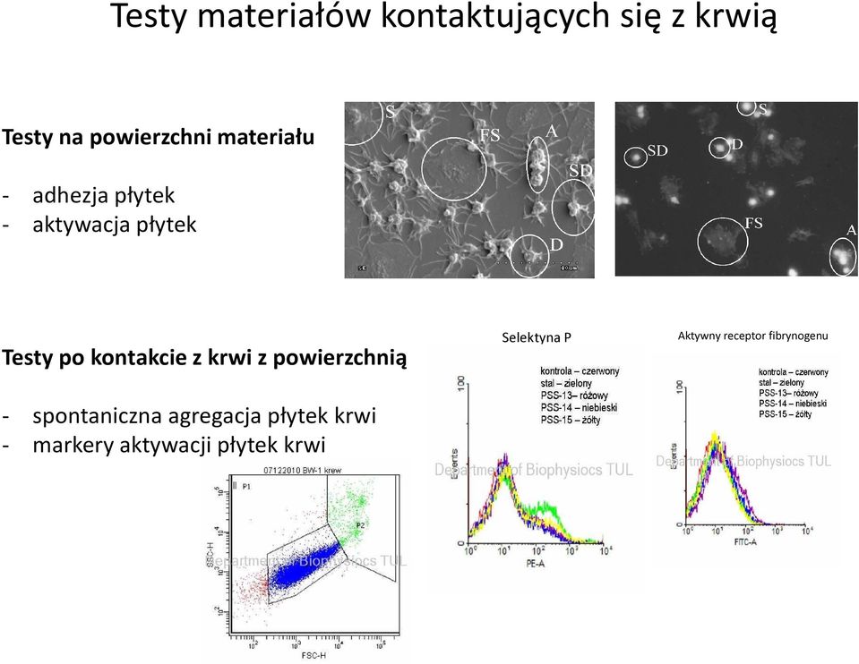 z krwi z powierzchnią - spontaniczna agregacja płytek krwi -