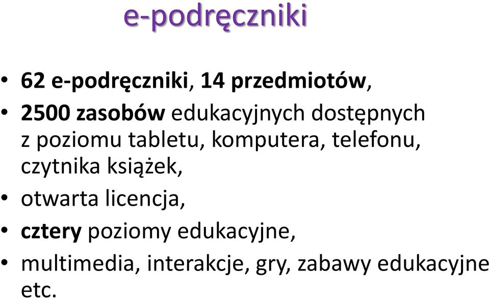 komputera, telefonu, czytnika książek, otwarta licencja,