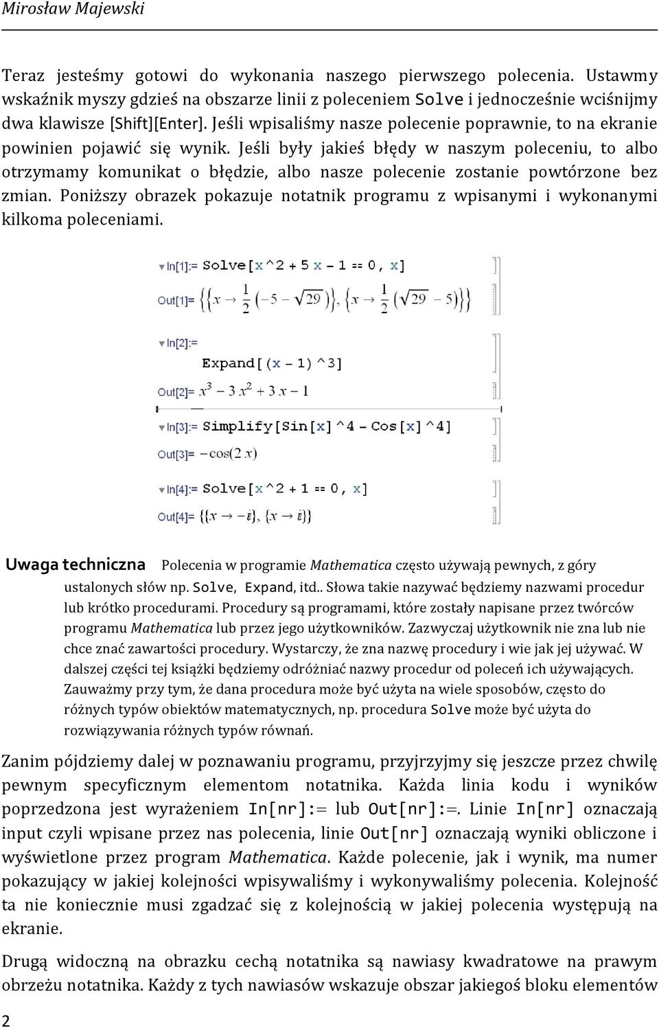 Jeśli wpisaliśmy nasze polecenie poprawnie, to na ekranie powinien pojawić się wynik.