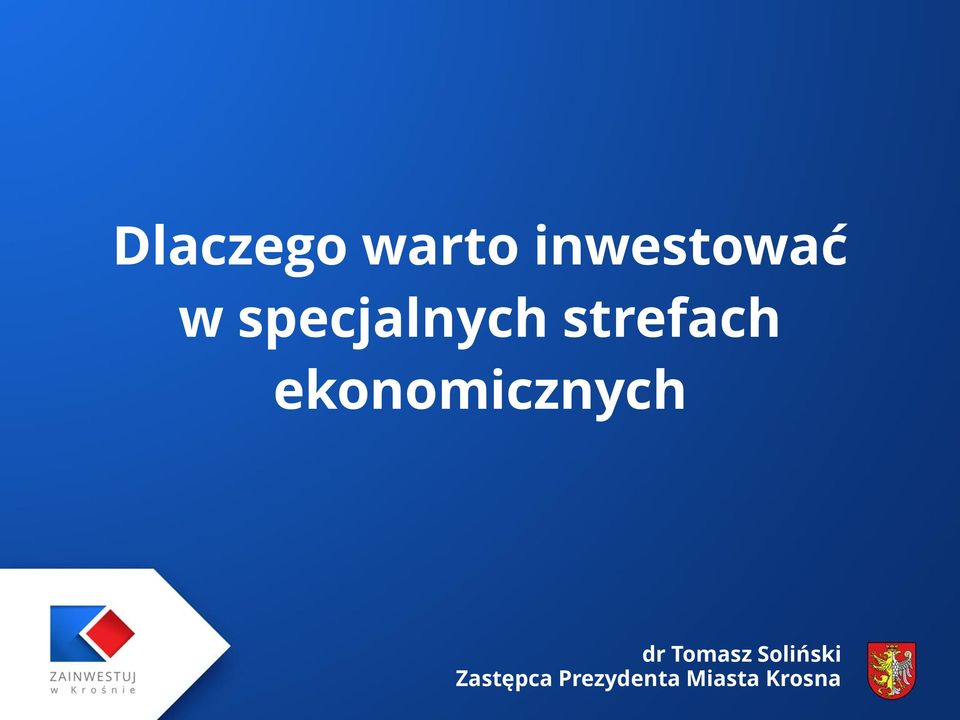 ekonomicznych dr Tomasz