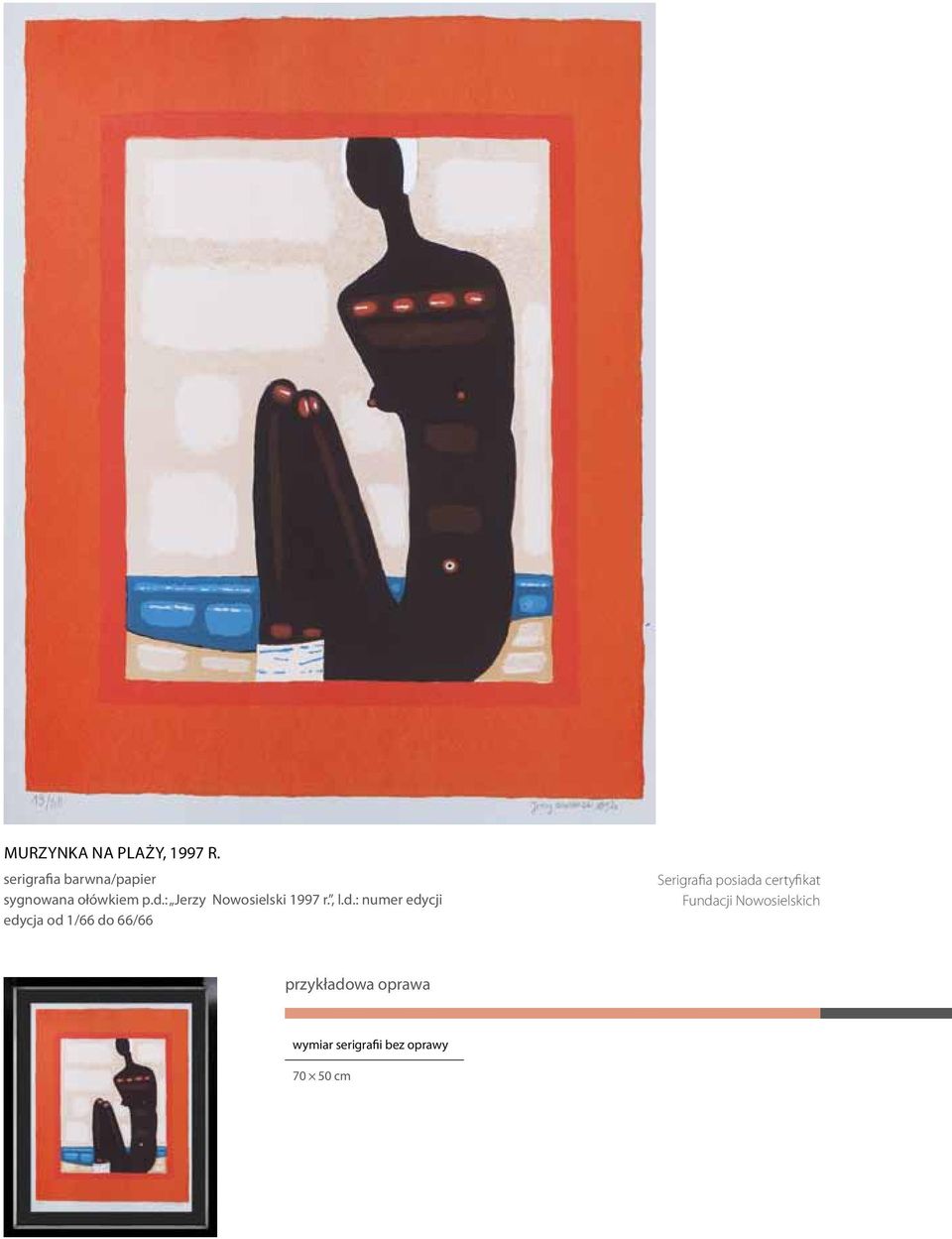 : Jerzy Nowosielski 1997 r., l.d.
