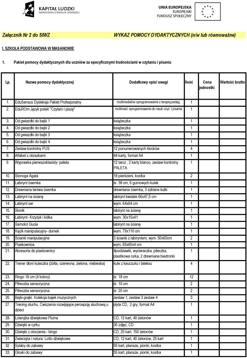 Od gwiazdki do bajki książeczka 4. Od gwiazdki do bajki 2 książeczka 5. Od gwiazdki do bajki 3 książeczka 6. Od gwiazdki do bajki 4 książeczka 7. Zestaw kontrolny PUS 2 ponumerowanych klocków 4 8.