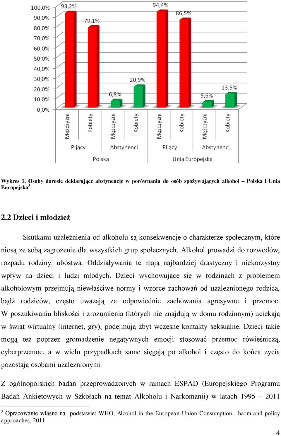 Alkohol prowadzi do rozwodów, rozpadu rodziny, ubóstwa. Oddziaływania te mają najbardziej drastyczny i niekorzystny wpływ na dzieci i ludzi młodych.