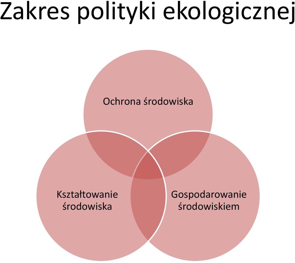 środowiska Kształtowanie