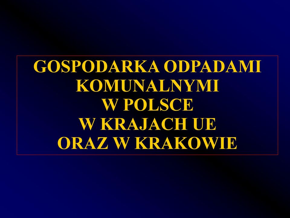 KOMUNALNYMI W