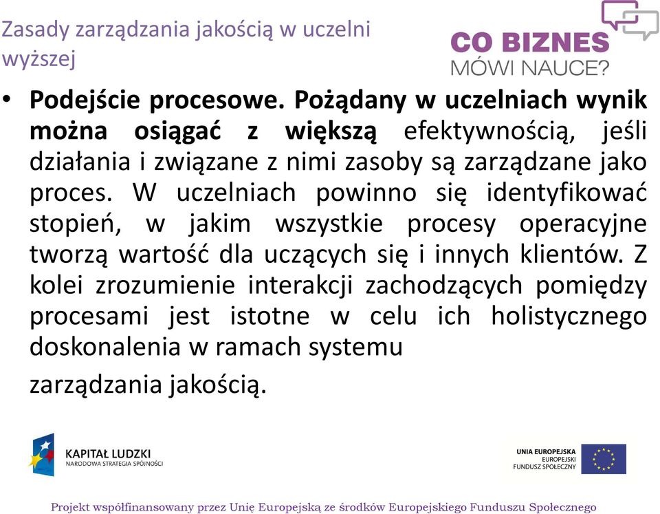 jako proces.