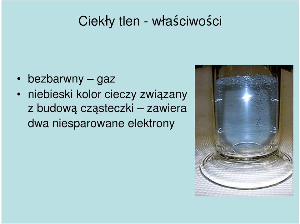 cieczy związany z budową