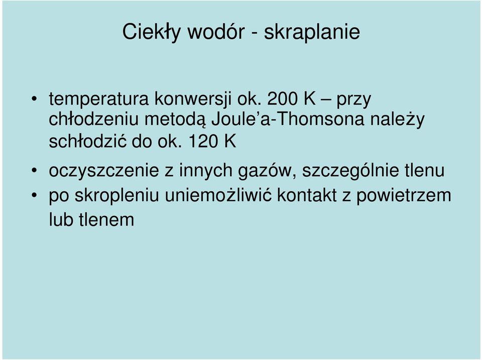 schłodzić do ok.