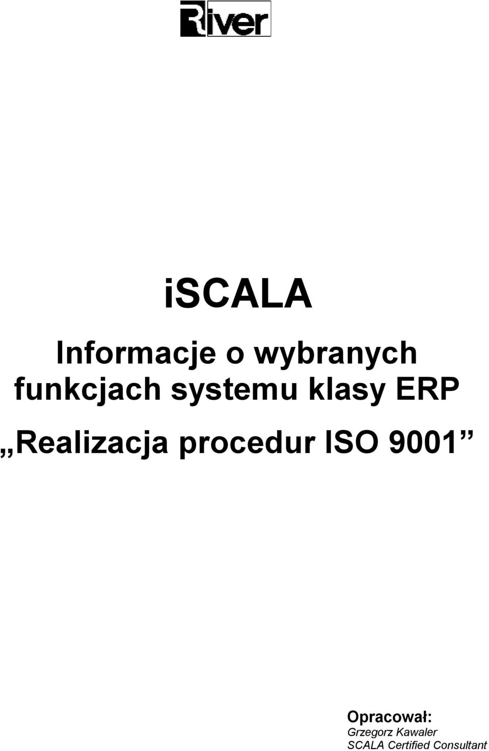 Realizacja procedur ISO 9001