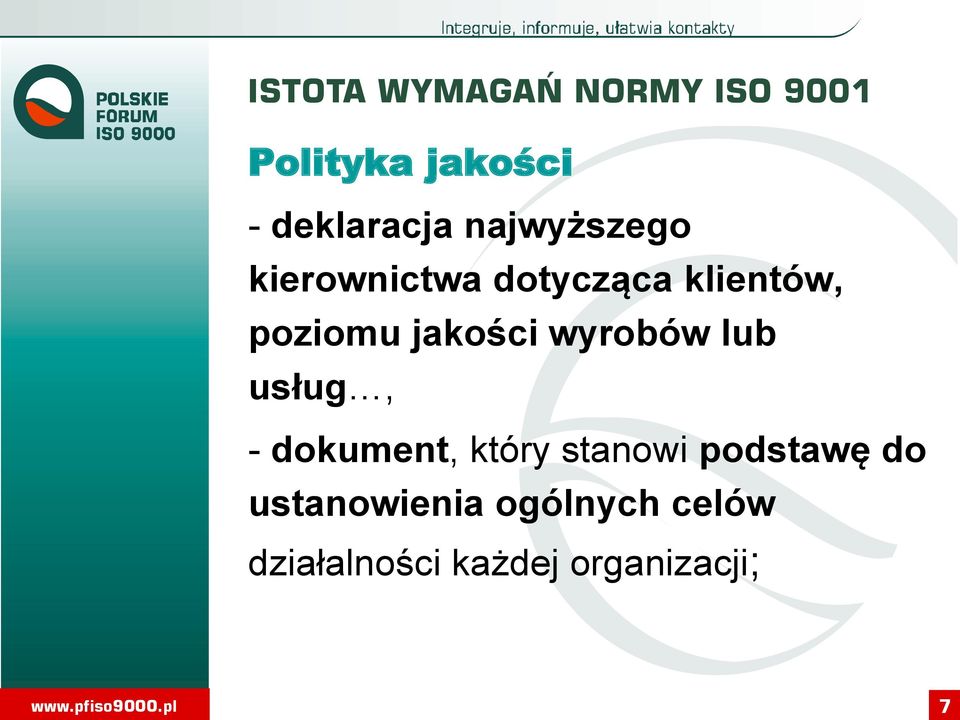 wyrobów lub usług, - dokument, który stanowi podstawę do