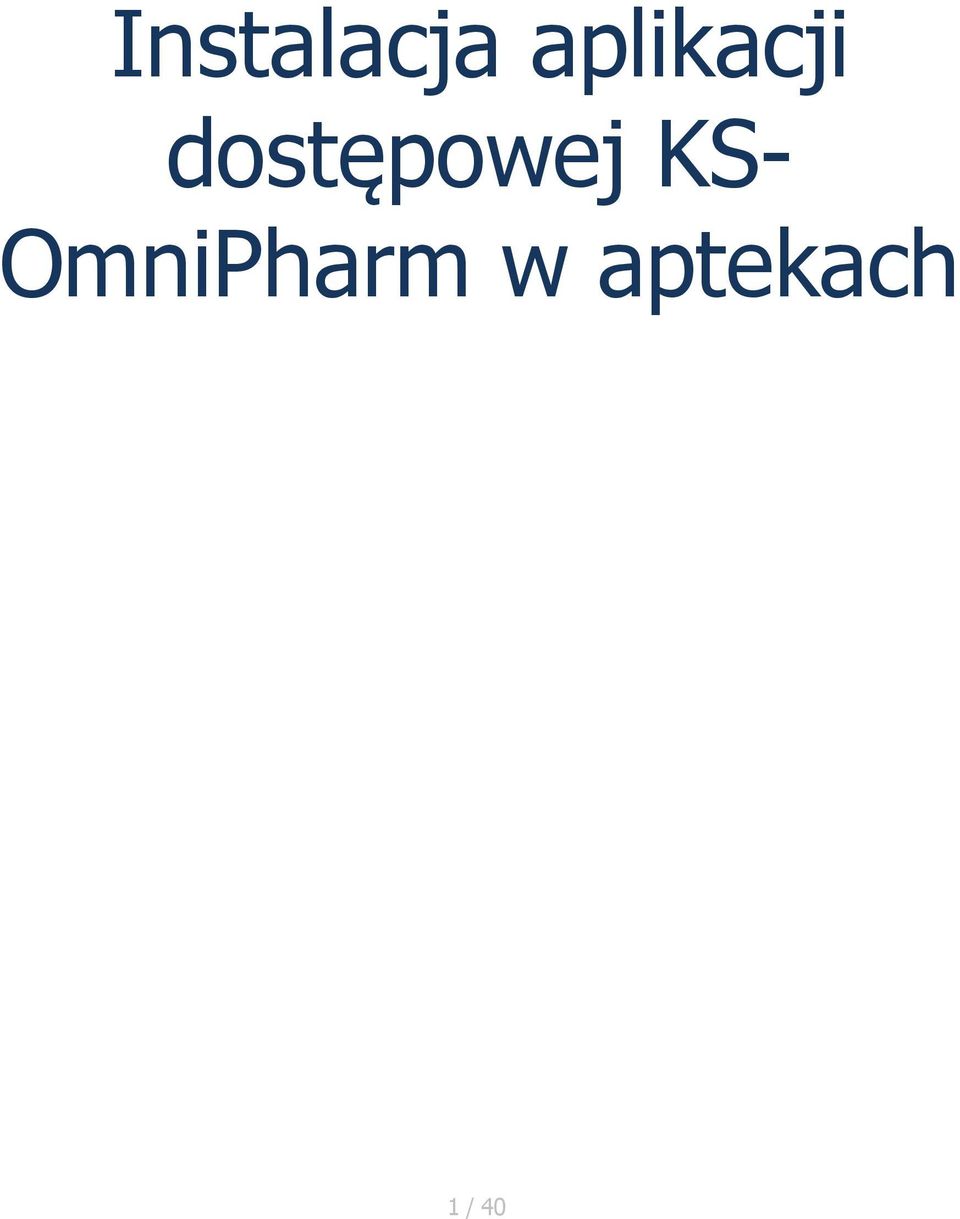 dostępowej