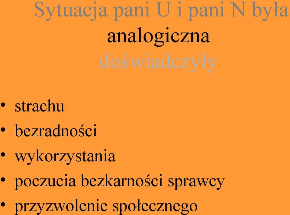 bezradności wykorzystania poczucia