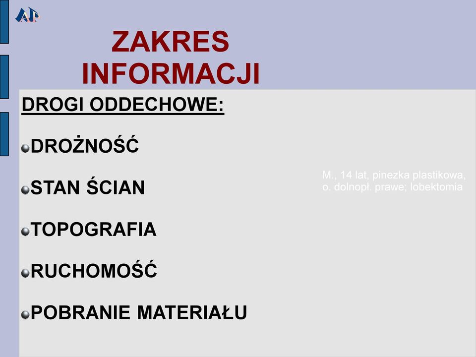 , 14 lat, pinezka plastikowa, o.