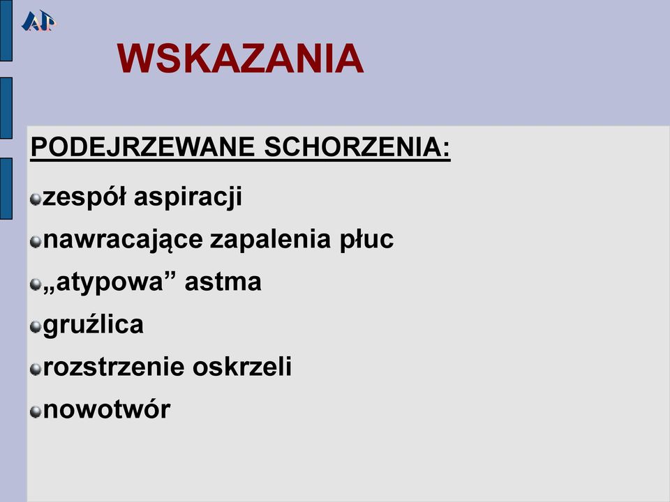 nawracające zapalenia płuc