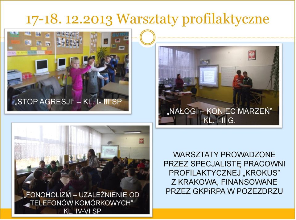 FONOHOLIZM UZALEŻNIENIE OD TELEFONÓW KOMÓRKOWYCH KL.