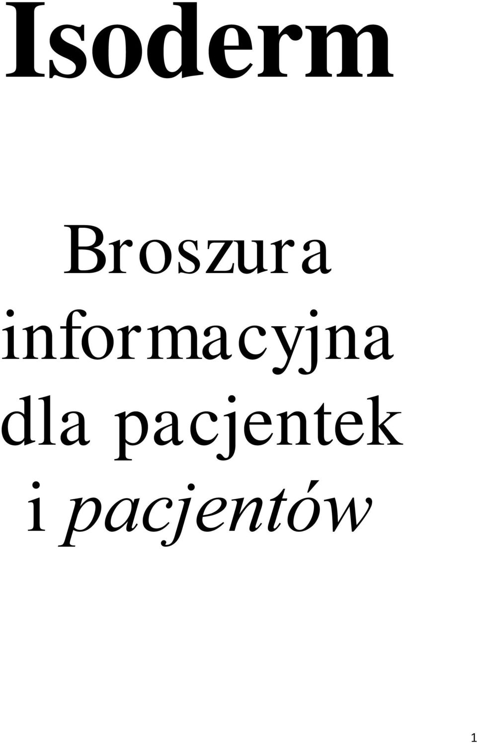 informacyjna