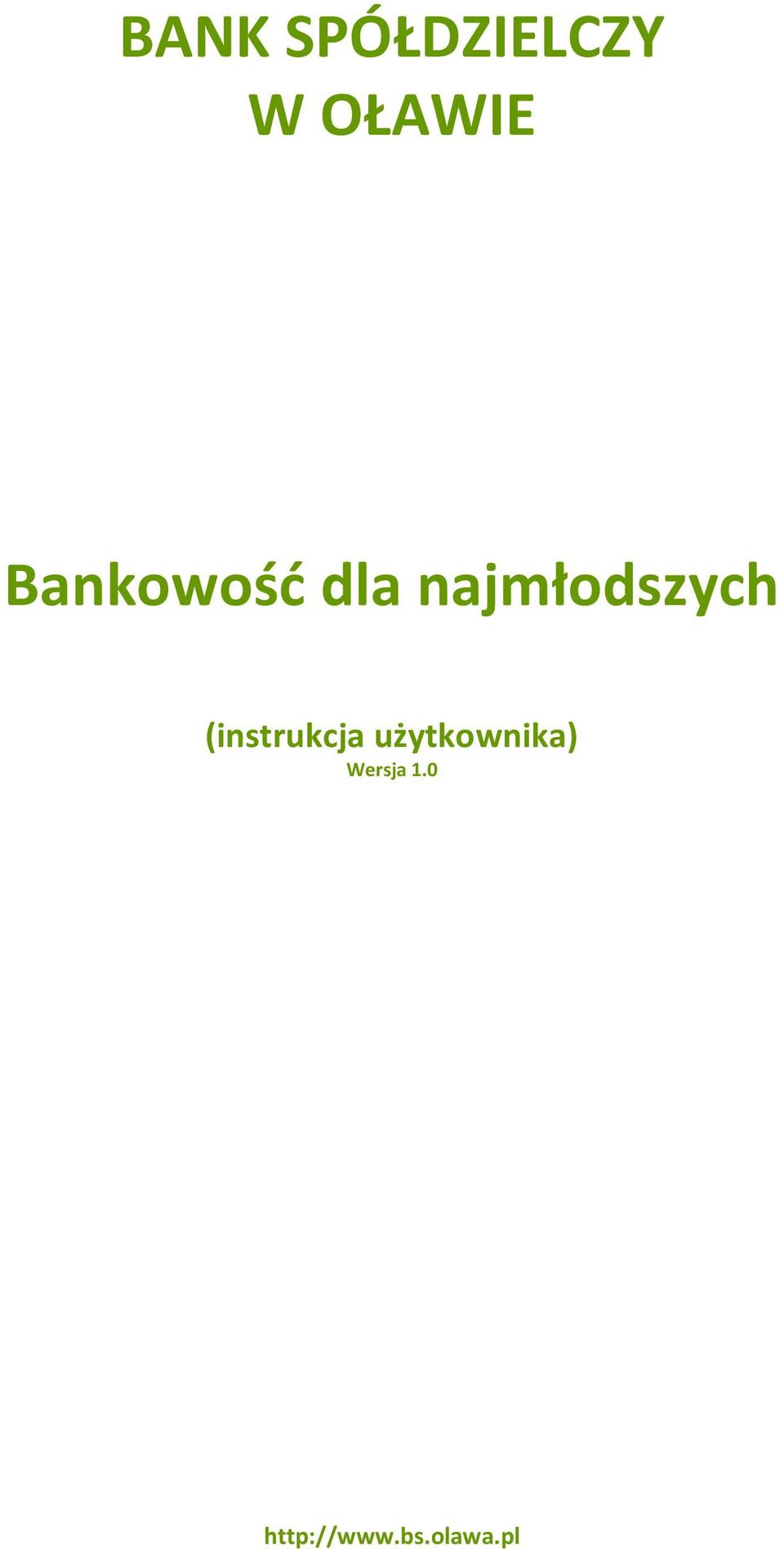 (instrukcja użytkownika)