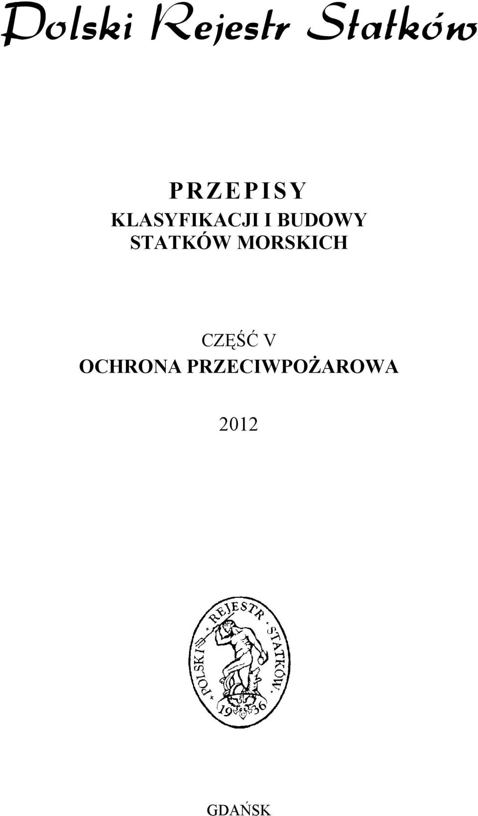 MORSKICH CZĘŚĆ V