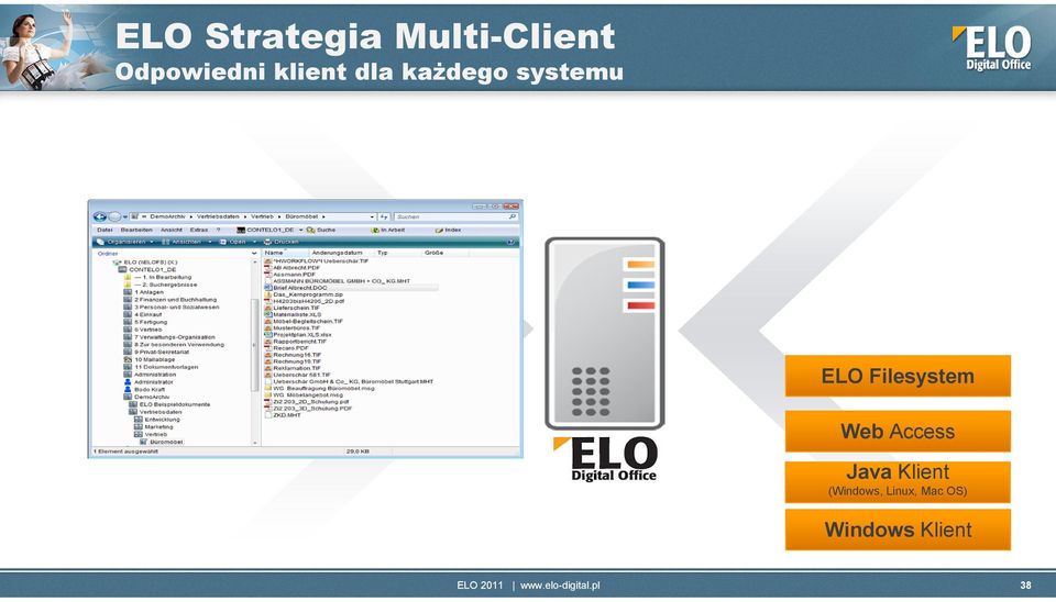 systemu ELO Filesystem Web Access