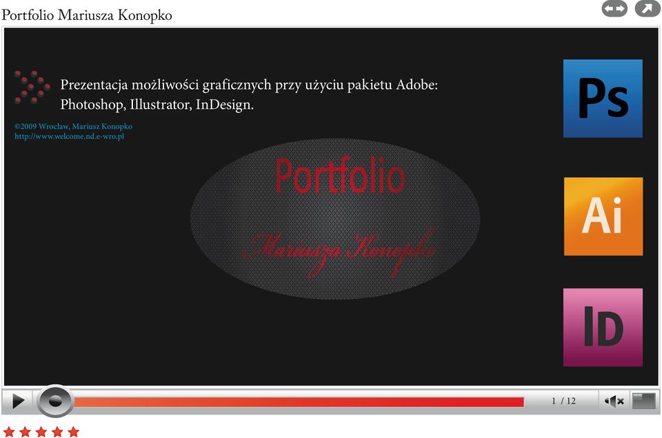 Illustrator, InDesign.